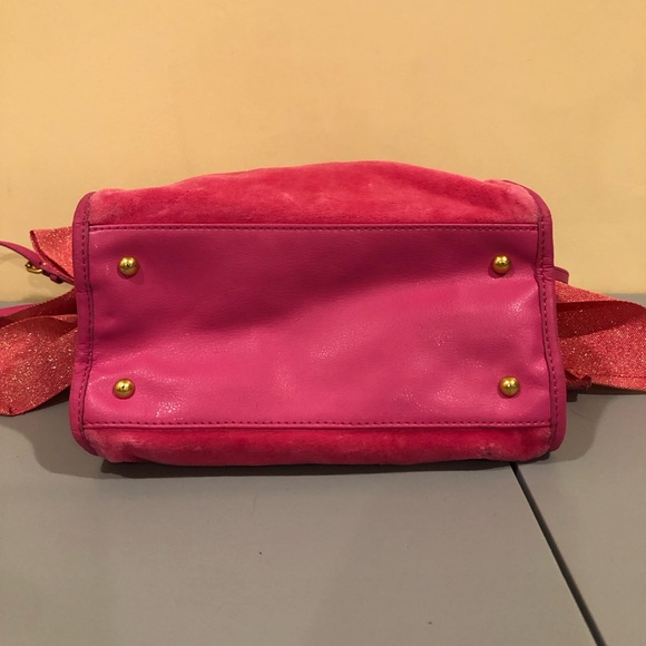 Juicy Couture Pink Velour Daydreamer Y2K Bag - Picture 12 of 16